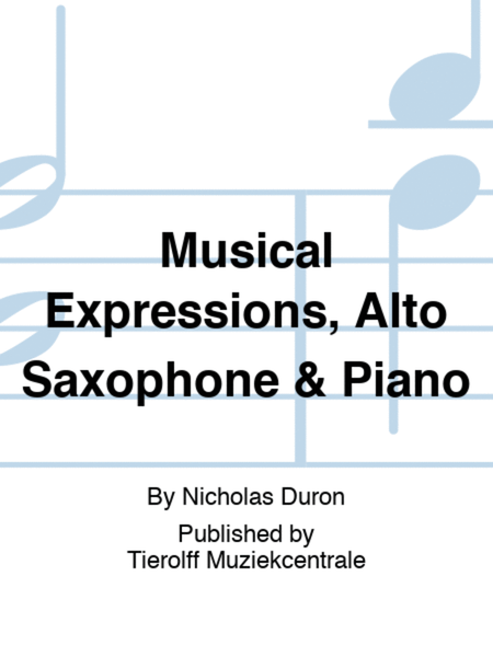 Musical Expressions, Alto Saxophone & Piano