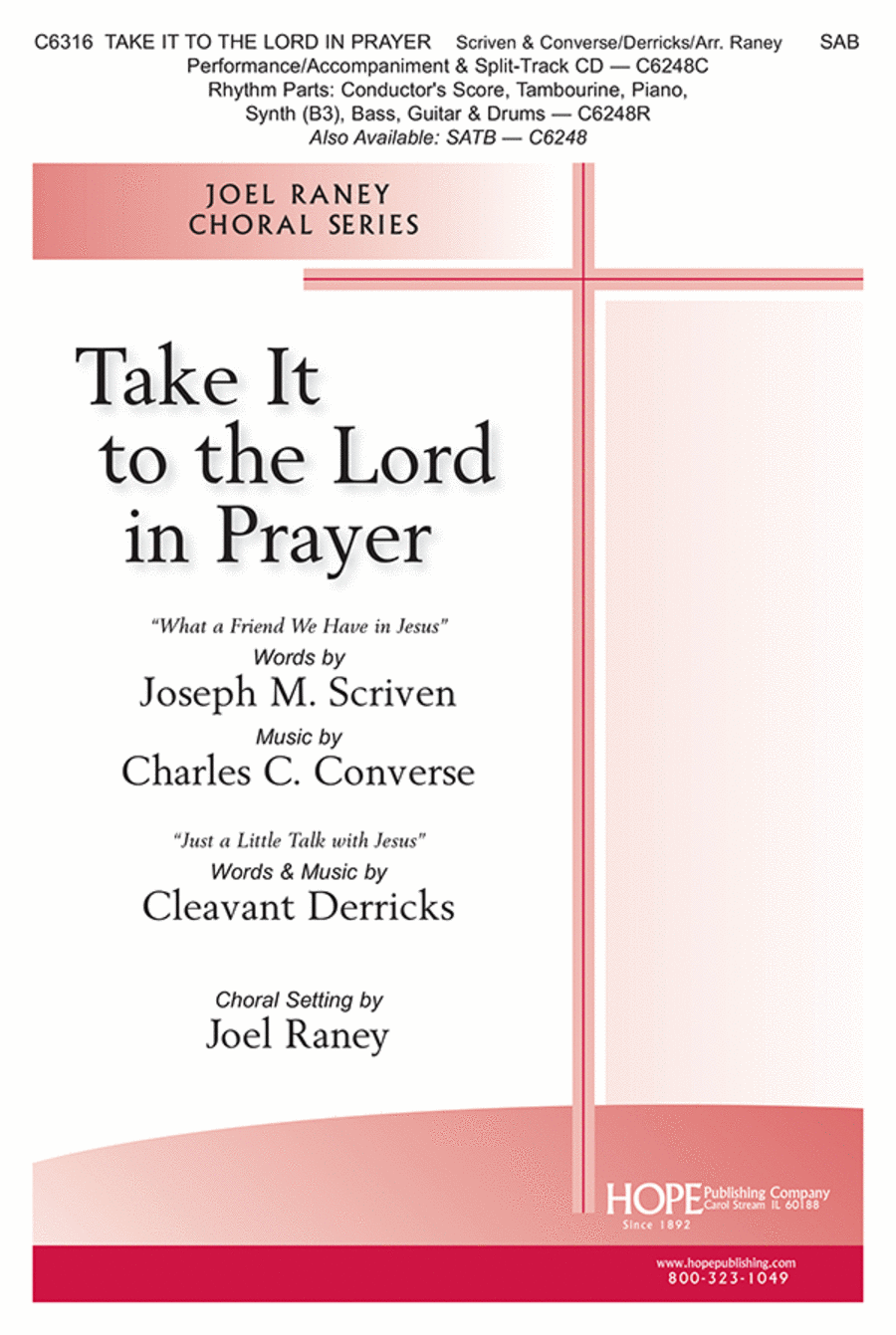 Take It to the Lord in Prayer