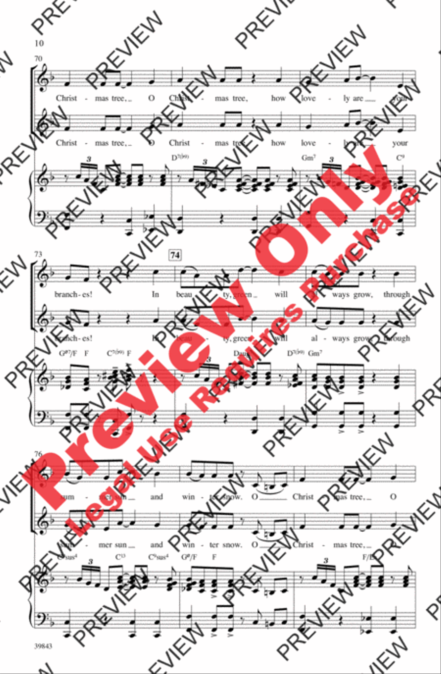 Jolly Jingle Christmas Medley 2-Part scores gallery preview page 10