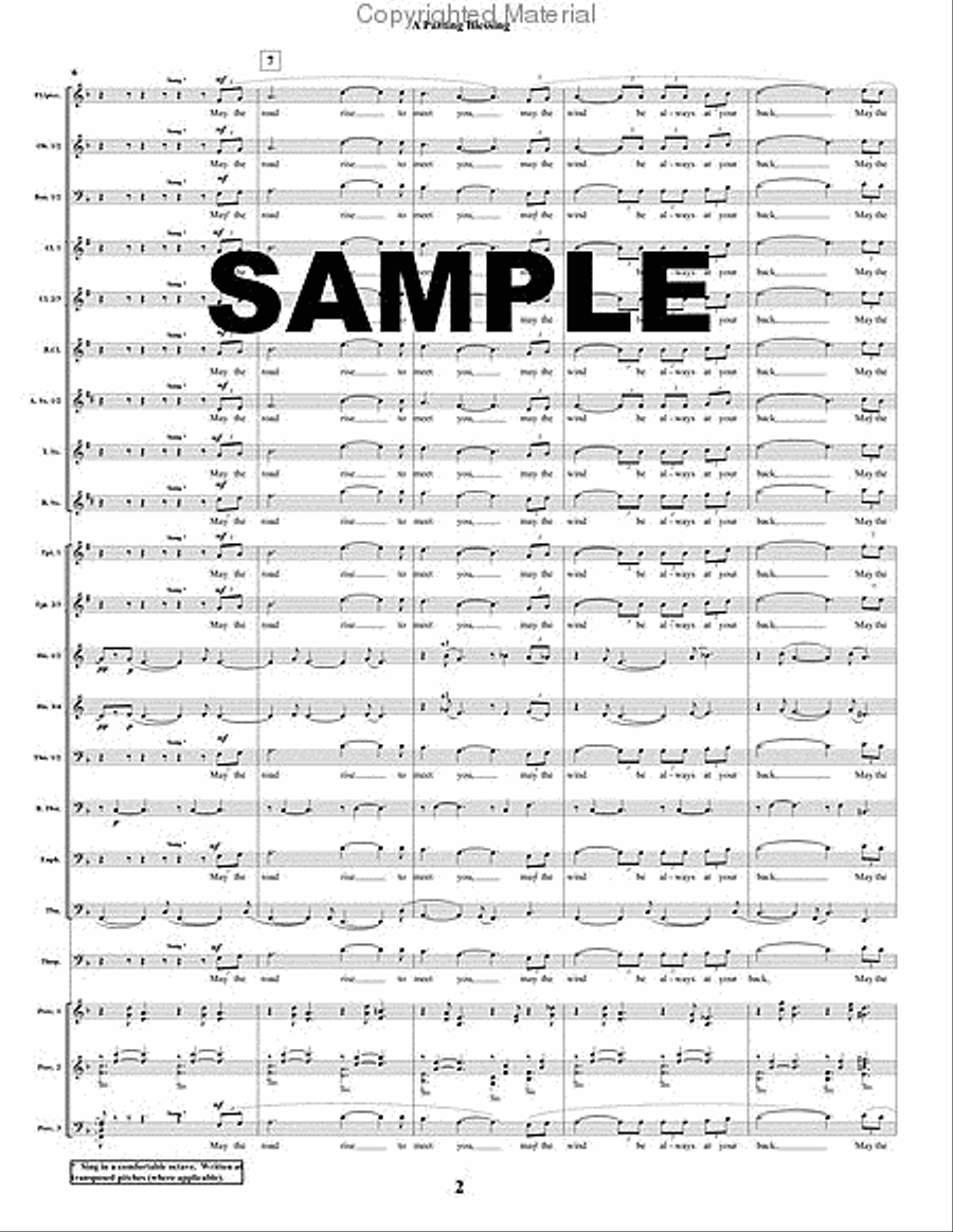 A Parting Blessing A Parting Blessing 4-Part scores gallery preview page 3