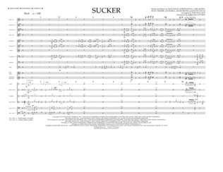 Sucker (arr. Tom Wallace) - Full Score