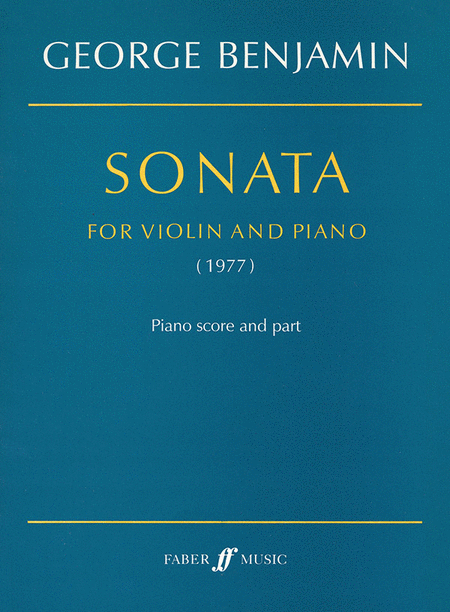 Benjamin G/Sonata For Violin & Pf