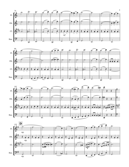 German Waltz (Oktoberfest) Medley (for Woodwind Quartet) image number null