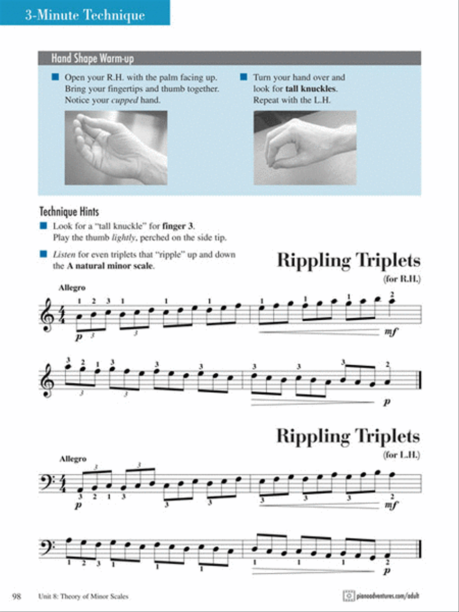 Adult Piano Adventures All-in-One Lesson Book 2 Piano Method scores gallery preview page 7