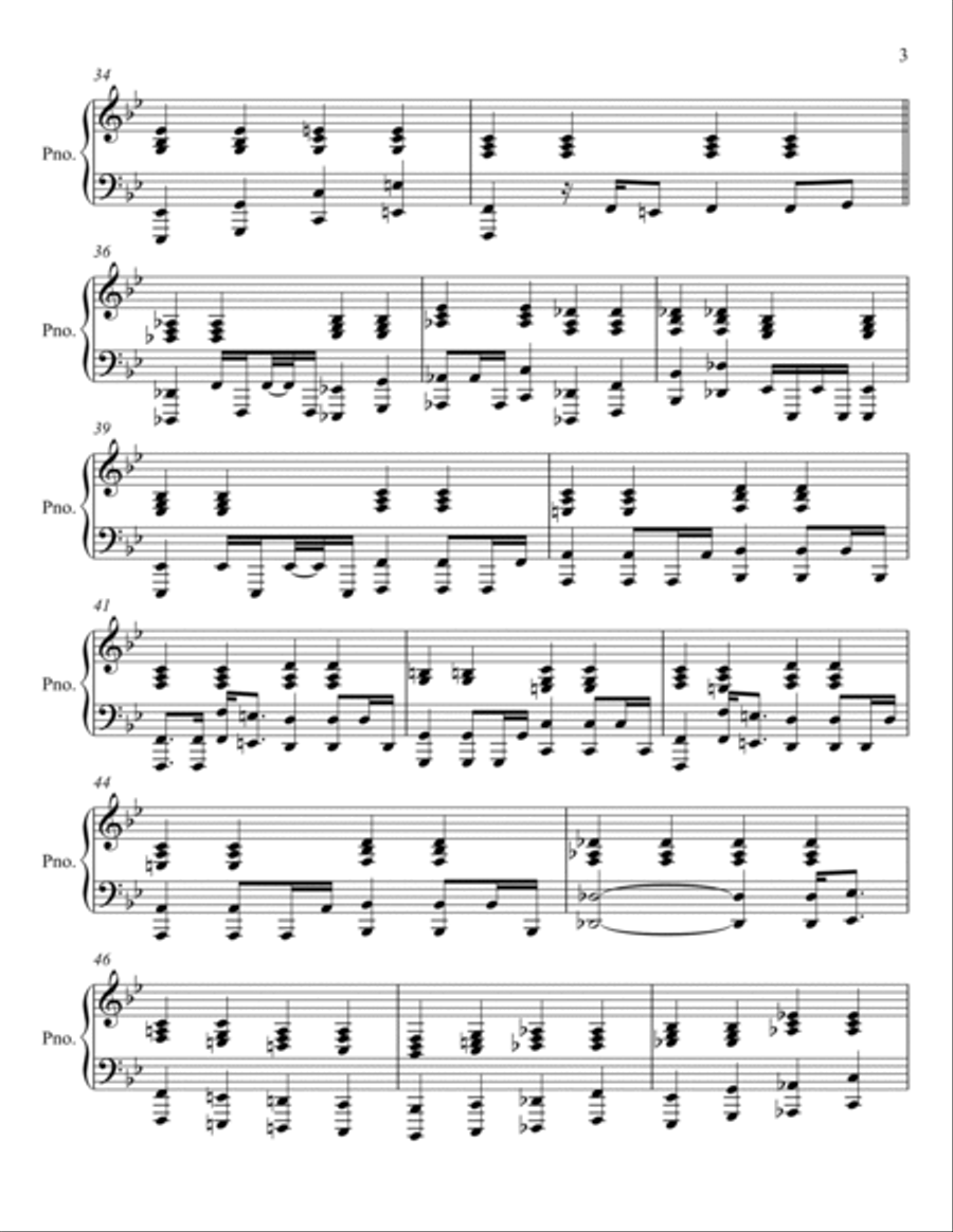 Goodbye Yellow Brick Road Piano, Vocal, Guitar scores gallery preview page 3