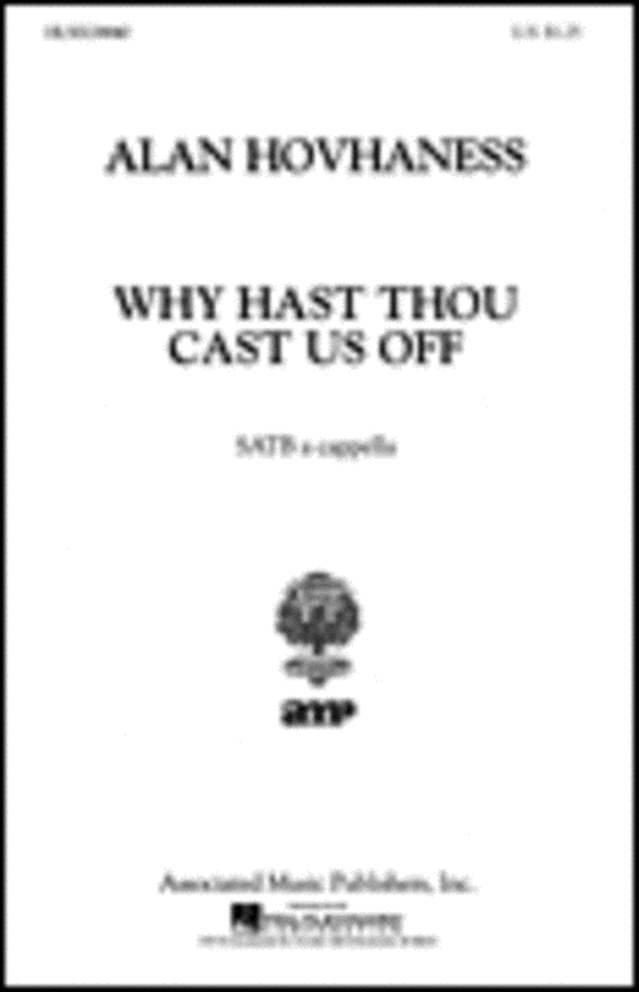 Why Hast Thou Cast Us Off Motet A Cappella 4-Part scores gallery preview page 1