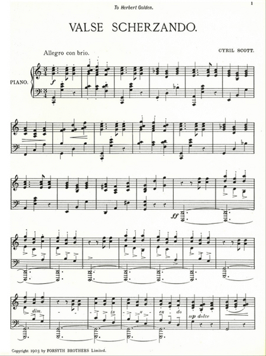 Valse Scherzando Piano Solo scores gallery preview page 2
