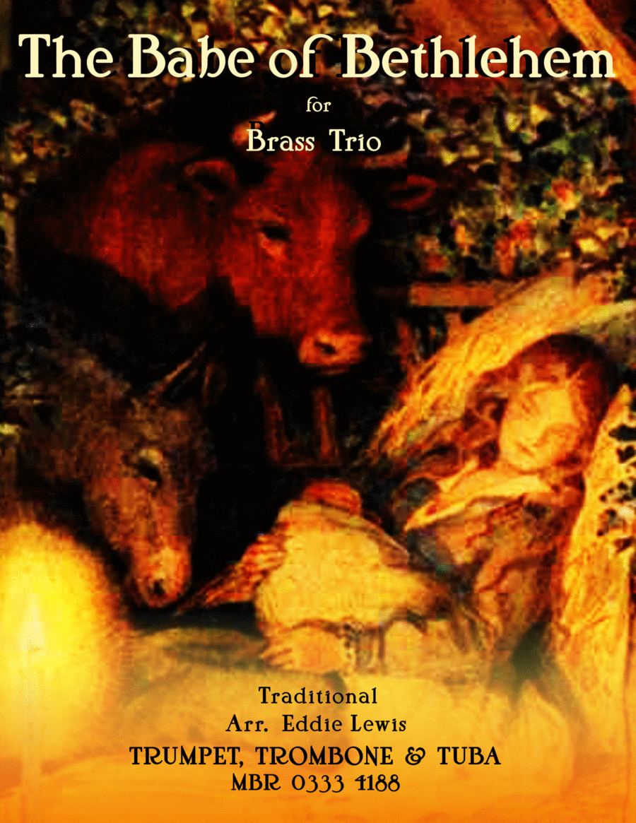 The Babe of Bethlehem Brass Trio Christmas Brass Trio scores gallery preview page 1