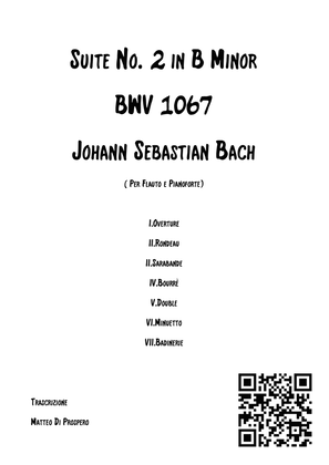 (J.S. Bach) Suite No. 2 in B Minor BWV 1067 per Flauto e Pianoforte