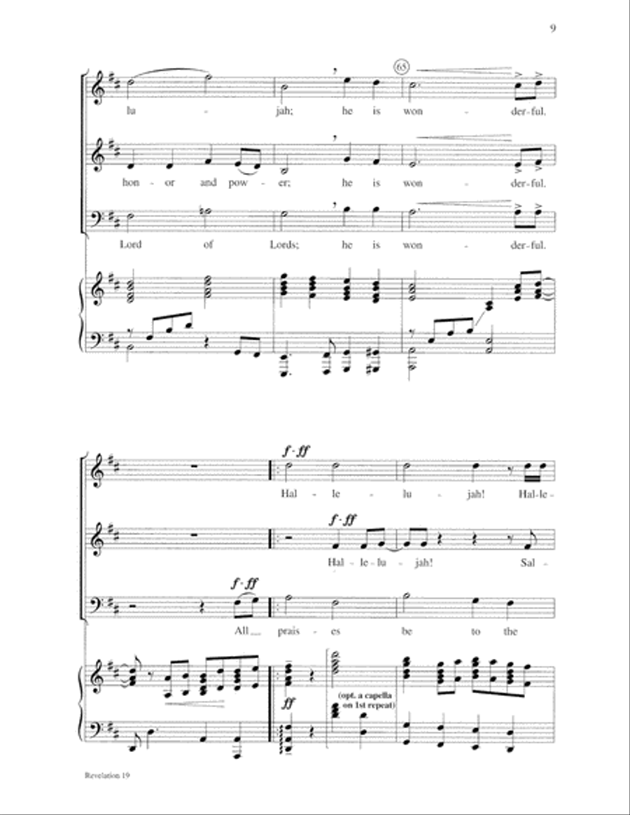 Revelation 19 Revelation 19 3-Part scores gallery preview page 9