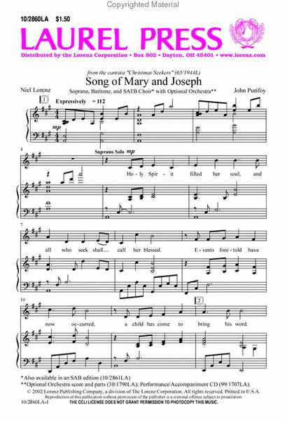 Song of Mary and Joseph image number null