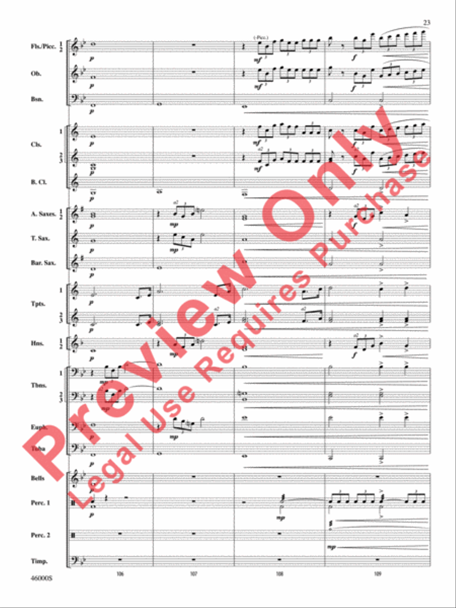 Der Lehrmeister Der Lehrmeister Concert Band scores gallery preview page 24