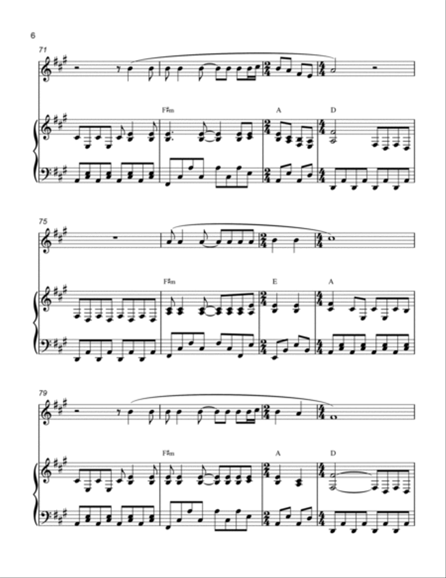 Meet Me In The Woods Flute Solo scores gallery preview page 6