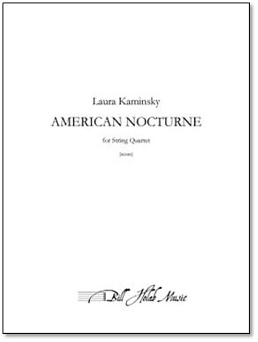 American Nocturne String Quartet scores gallery preview page 1
