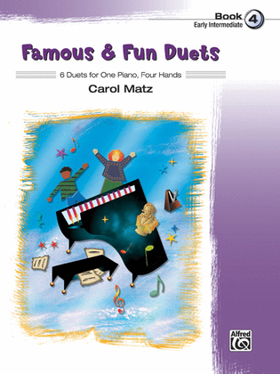 Book cover for Famous & Fun Duets, Book 4