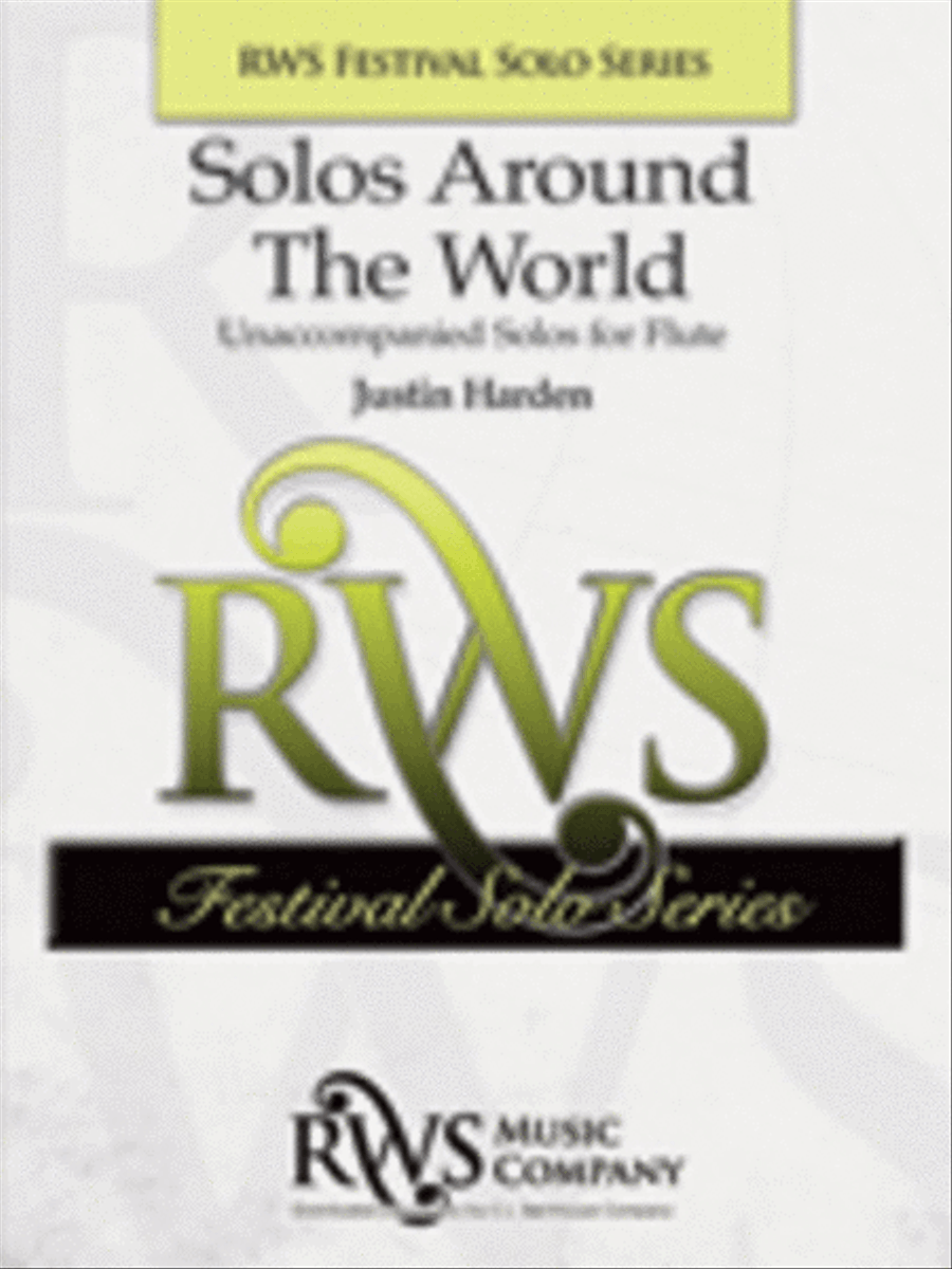 Solos Around the World Solos Around the World Flute Solo scores gallery preview page 1