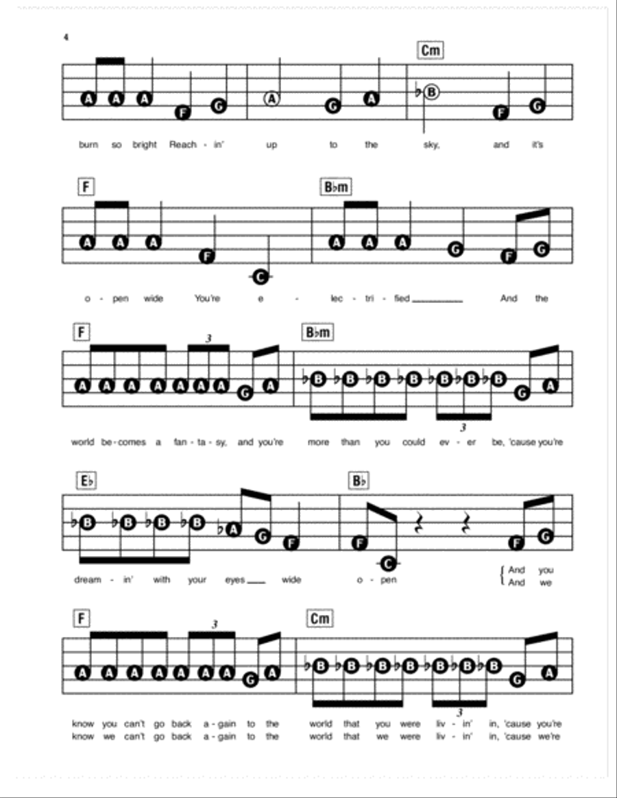 Come Alive (from The Greatest Showman) School and Community scores gallery preview page 3