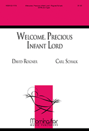 Book cover for Welcome, Precious Infant Lord