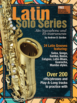 Book cover for Latin Solo Series for Alto Sax and Eb instruments
