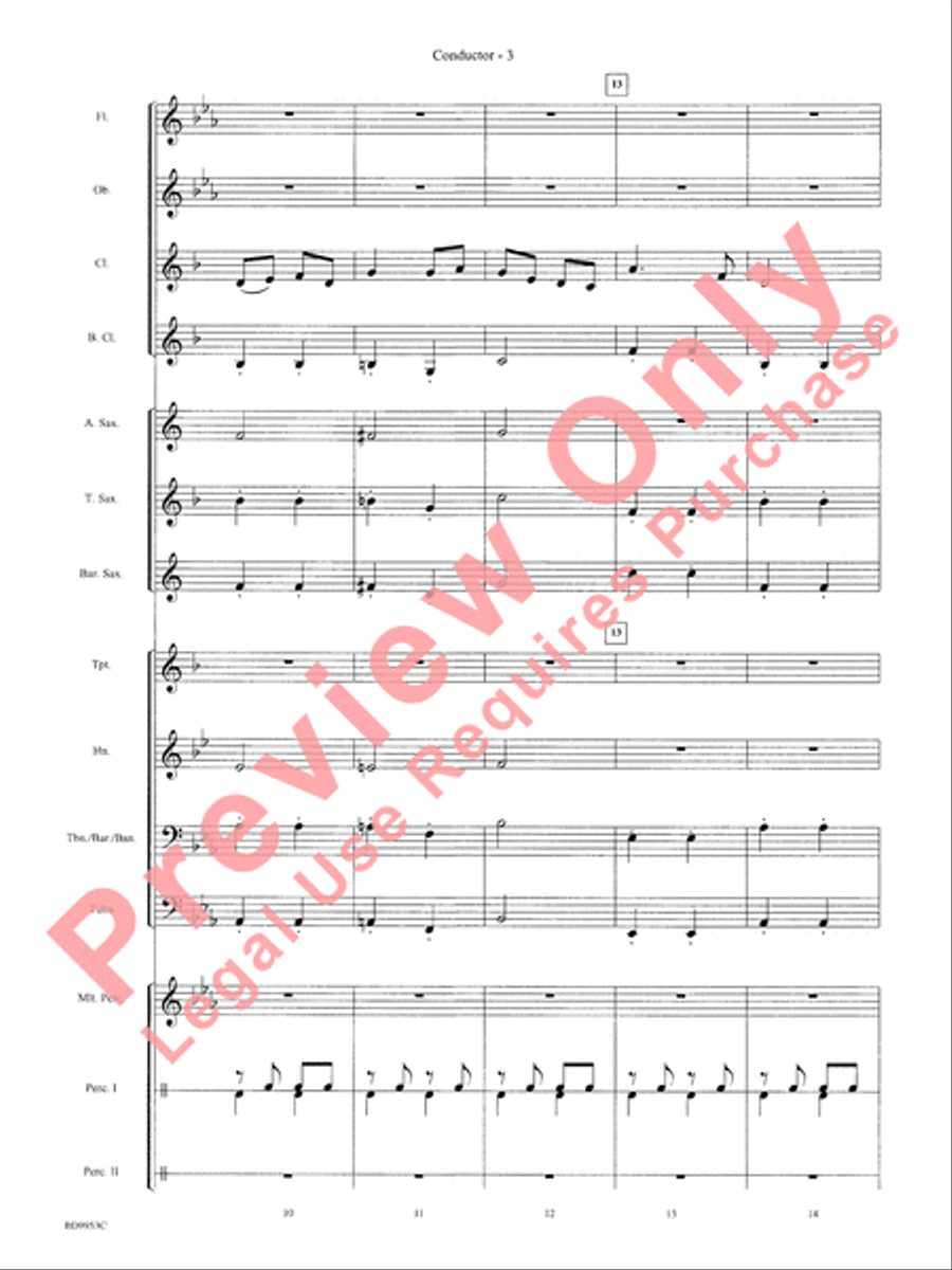 Manhattan Beach Manhattan Beach Concert Band scores gallery preview page 5