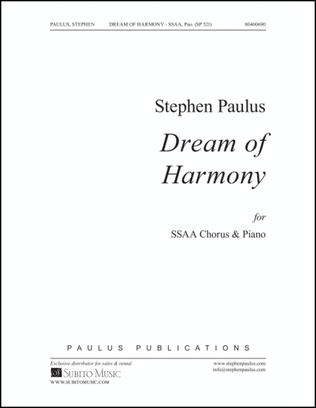 Book cover for Dream of Harmony