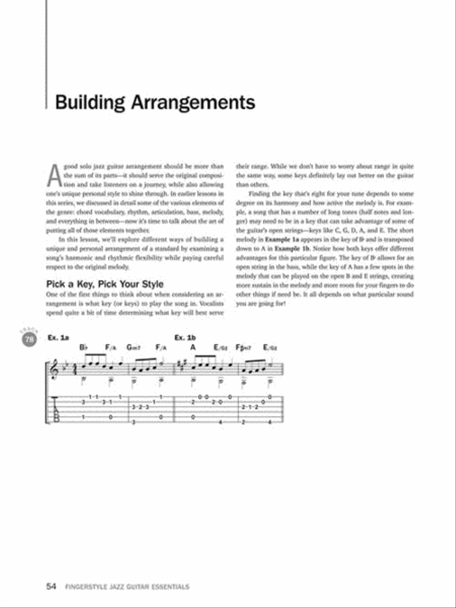 Fingerstyle Jazz Guitar Essentials Acoustic Guitar scores gallery preview page 6