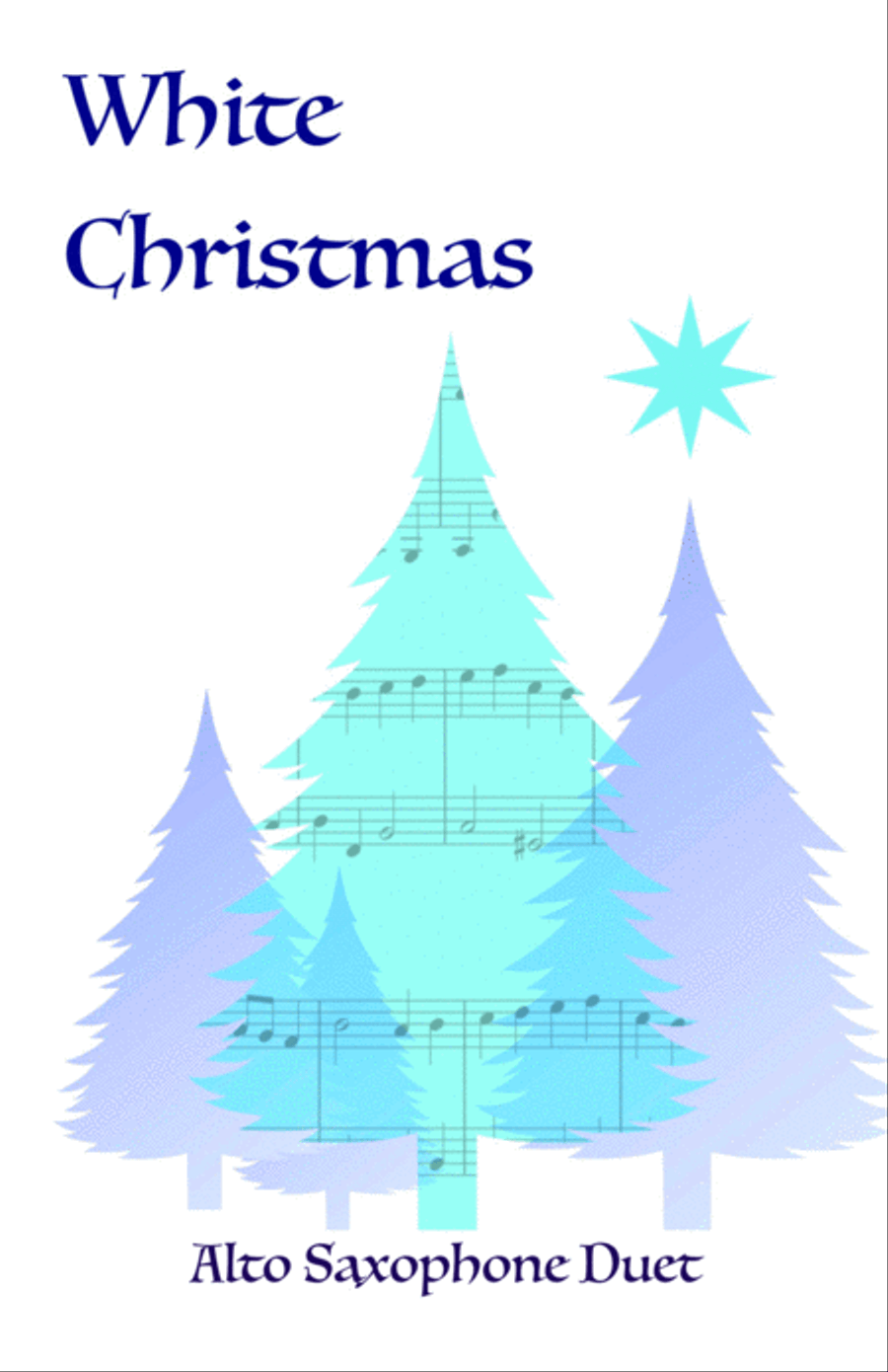 White Christmas Woodwind Duet scores gallery preview page 1