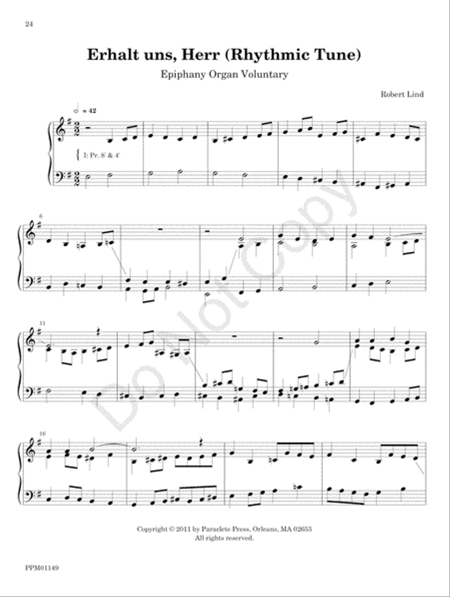 Organ Works for the Church Year Organ scores gallery preview page 30