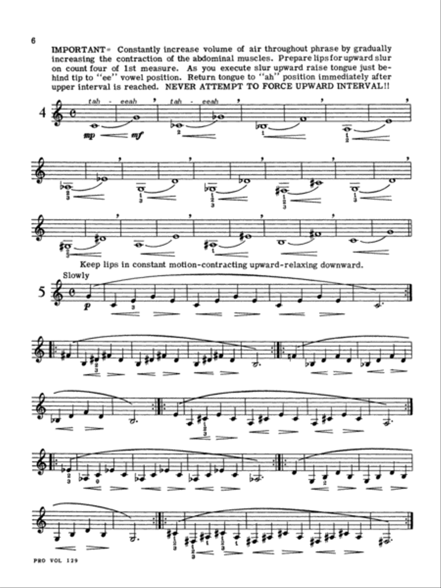 The Embouchure Builder The Embouchure Builder Cornet scores gallery preview page 4