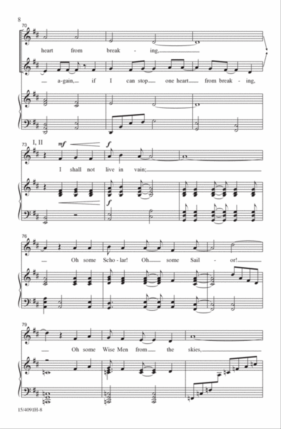 Notes from Emily Choir scores gallery preview page 8