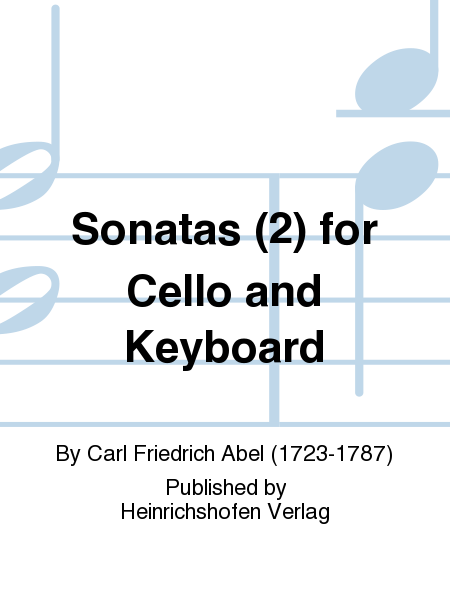 Sonatas (2) for Cello and Keyboard