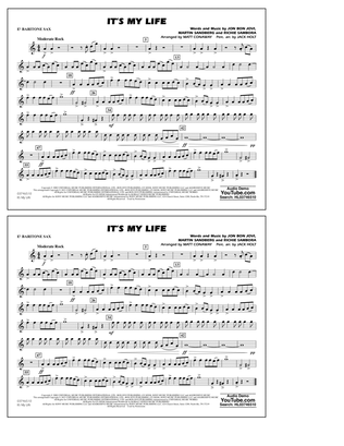 It's My Life (arr. Conaway & Holt) - Eb Baritone Sax