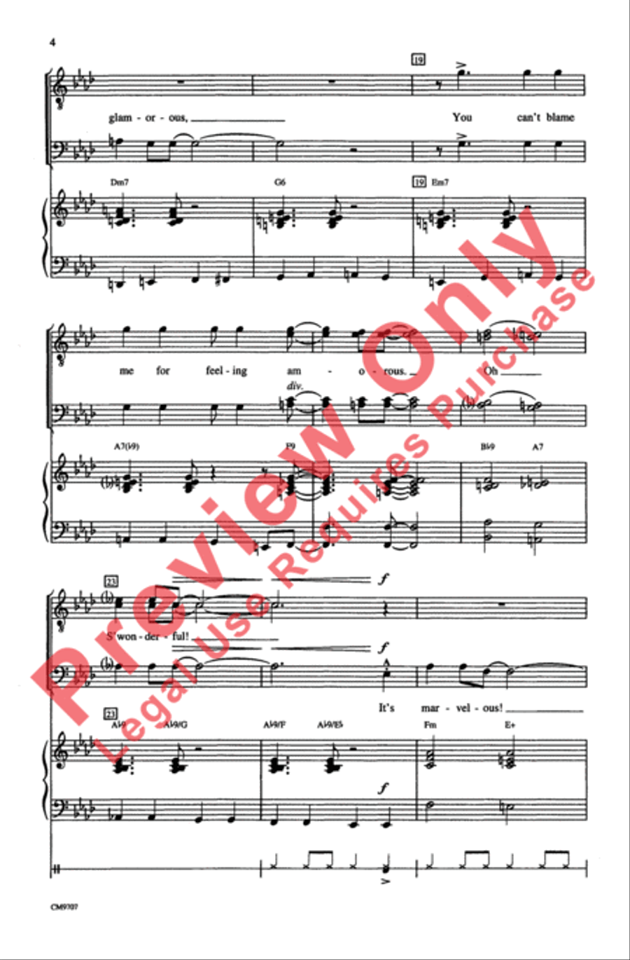 Gershwin Showcase Men's Choir scores gallery preview page 4