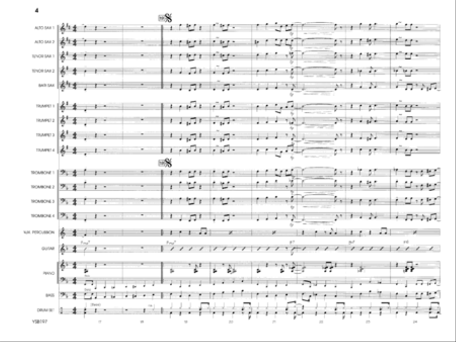 Jingle Bells Jingle Bells Jazz Ensemble scores gallery preview page 4