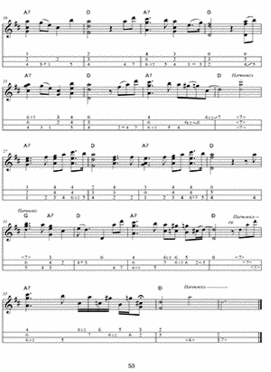 Hawaiian & Polynesian Music for Appalachian Dulcimer Dulcimer scores gallery preview page 4
