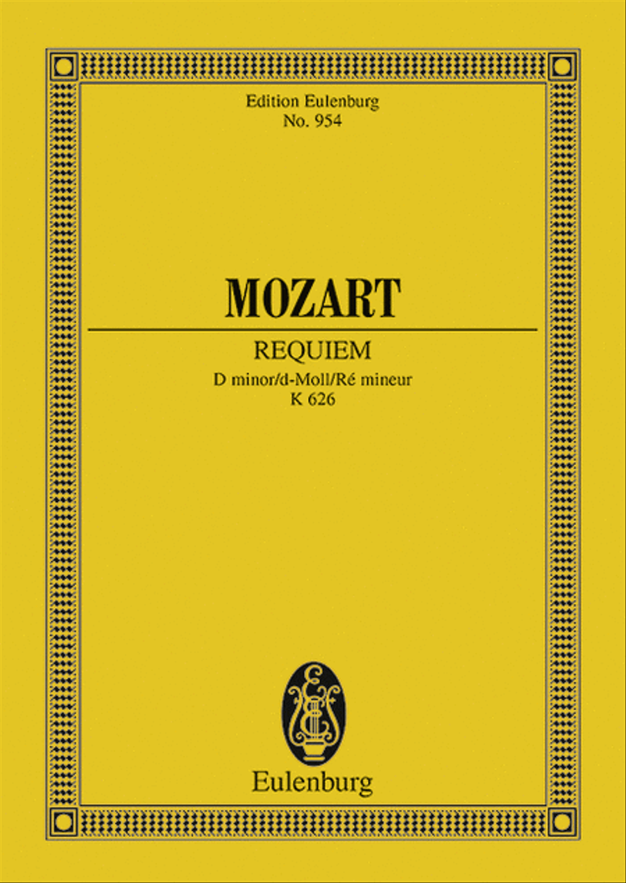 Requiem Choir scores gallery preview page 1