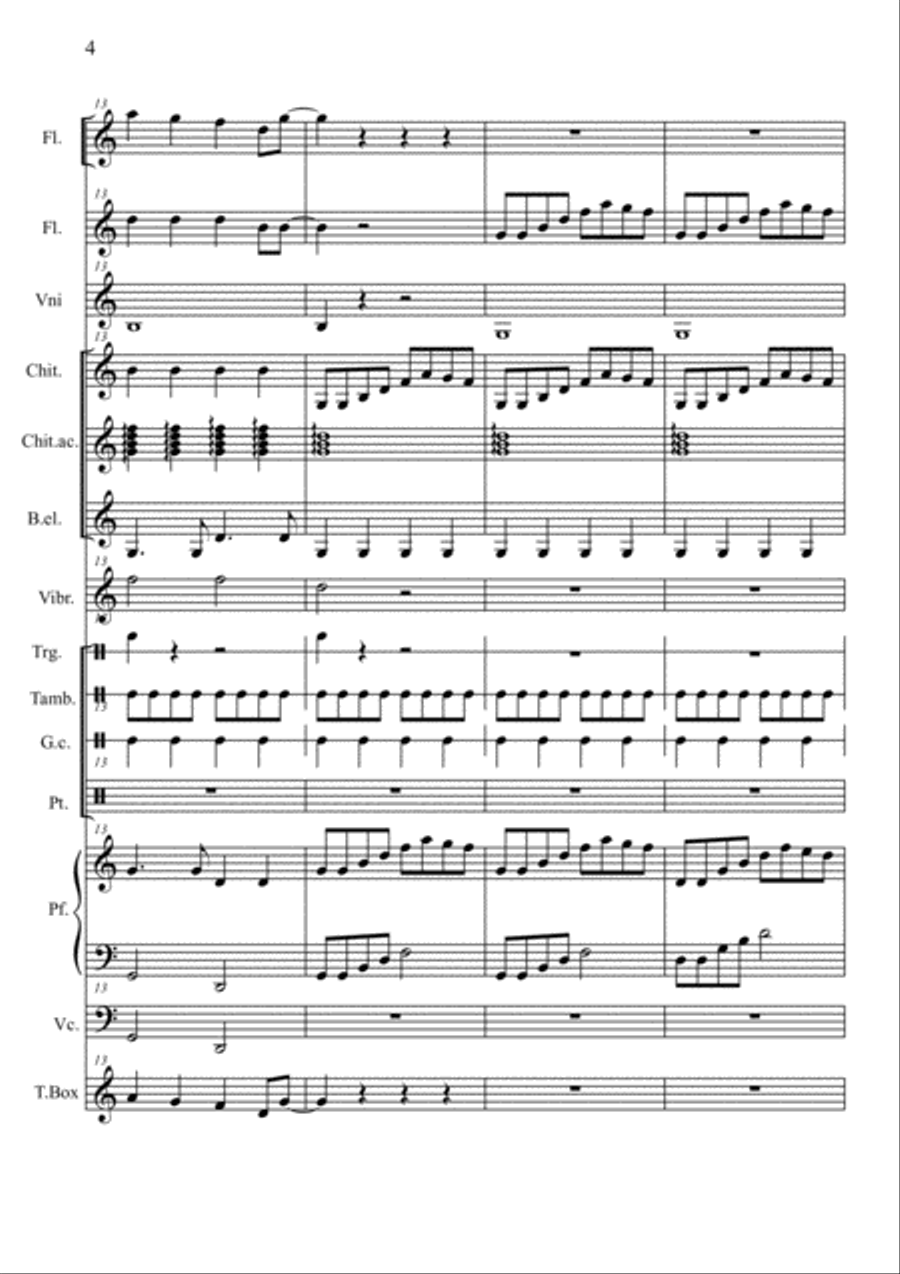 Oh, Pretty Woman Large Ensemble scores gallery preview page 4