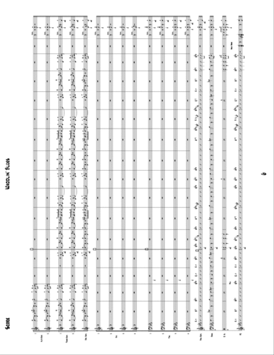 Waddlin' Blues Waddlin' Blues Jazz Ensemble scores gallery preview page 6