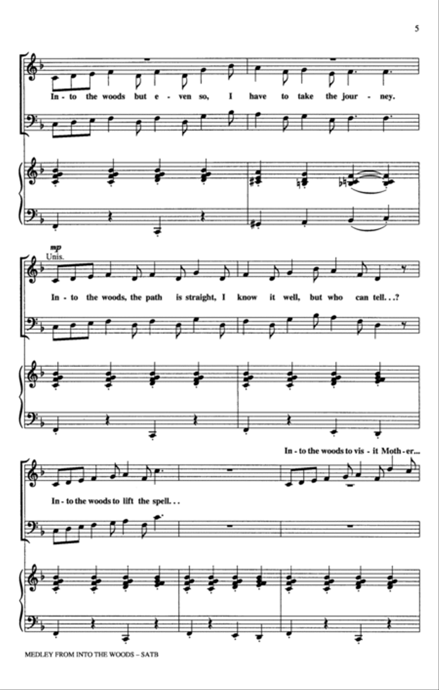 Into The Woods (Medley)