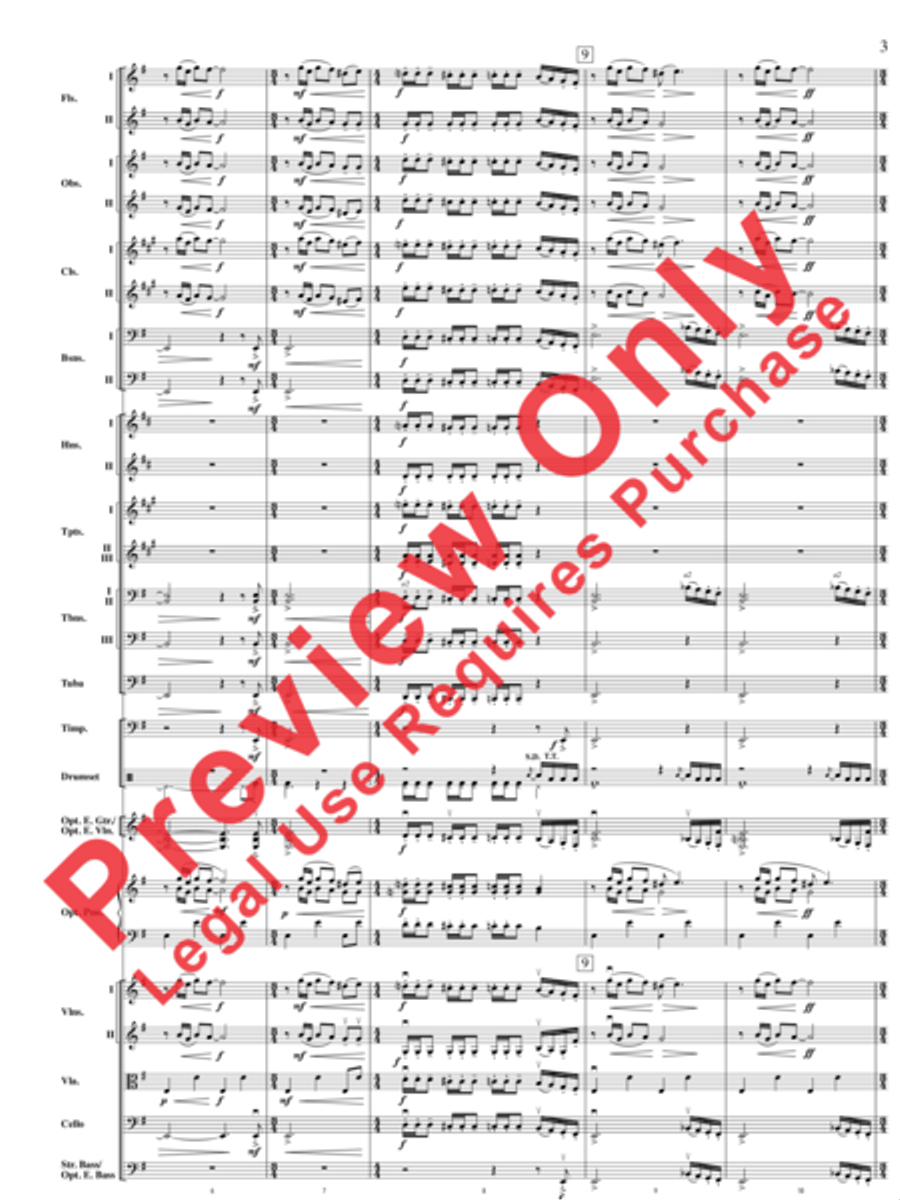 A Mad Russian's Christmas Full Orchestra scores gallery preview page 4