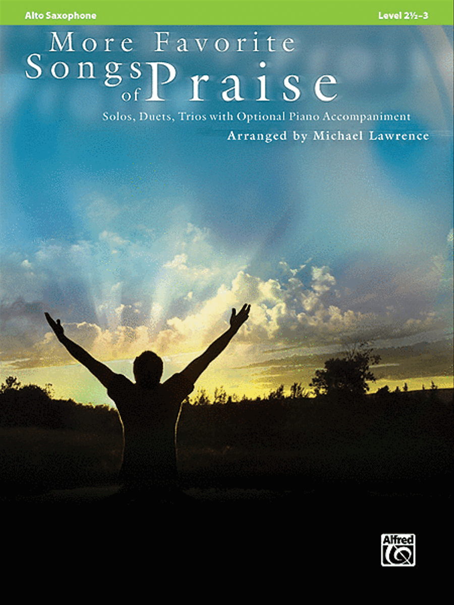 More Favorite Songs of Praise (Solo-Duet-Trio with Optional Piano) Alto Saxophone scores gallery preview page 1