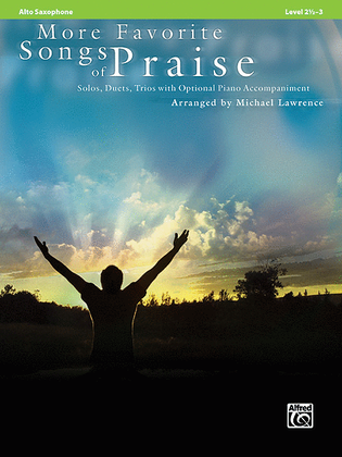 Book cover for More Favorite Songs of Praise (Solo-Duet-Trio with Optional Piano)