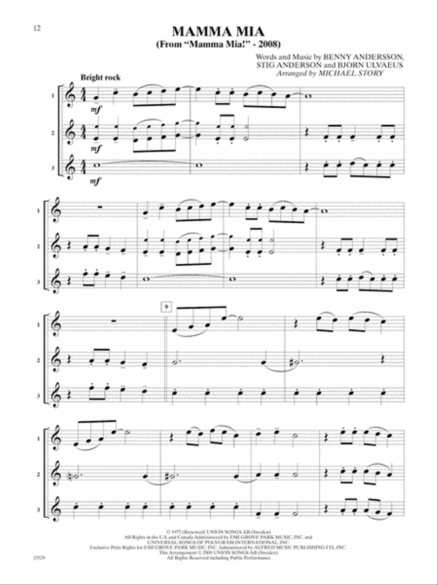 Movie Trios for All Movie Trios for All Small Ensemble scores gallery preview page 3