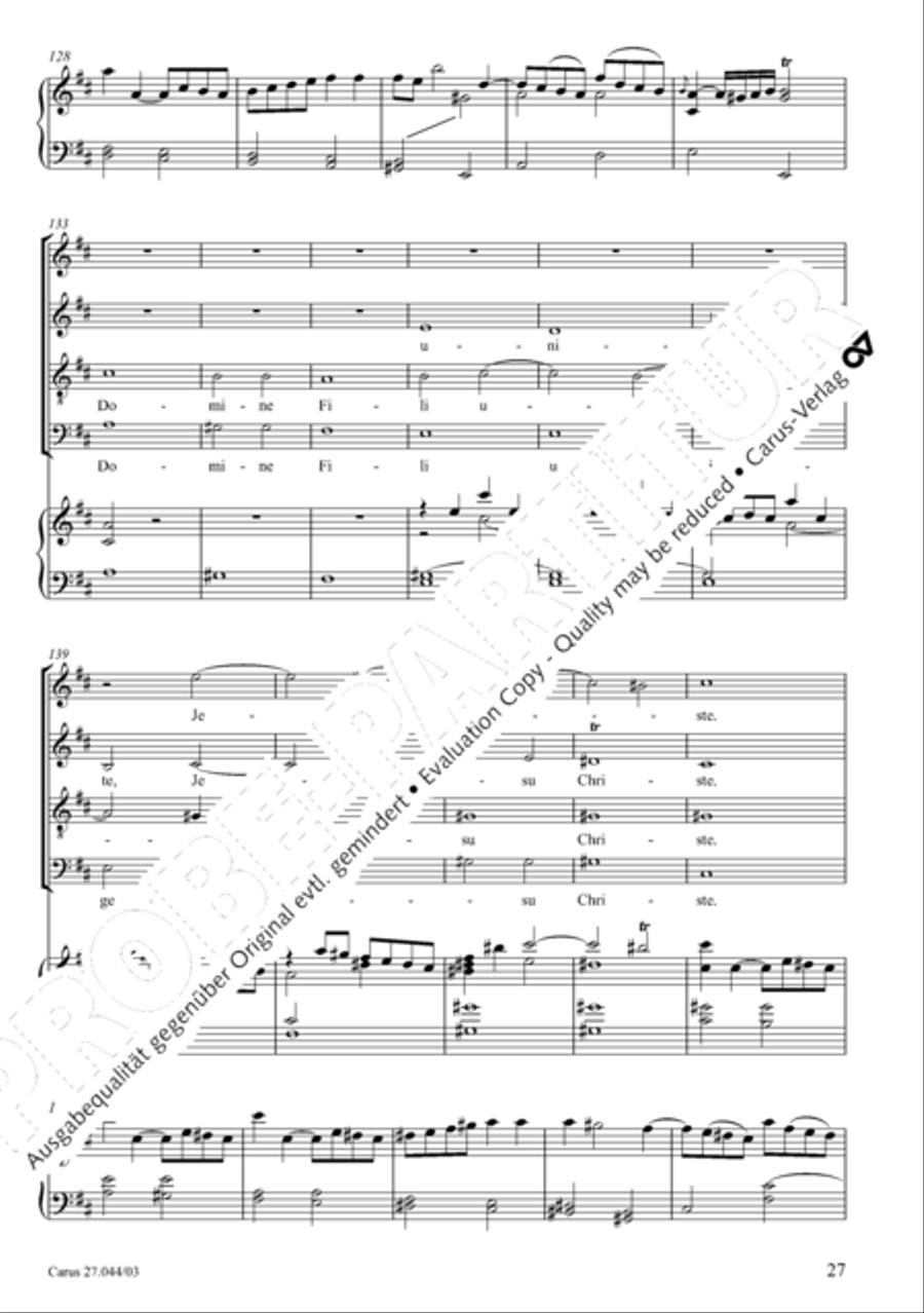 Messa per il Santissimo Natale 4-Part scores gallery preview page 28