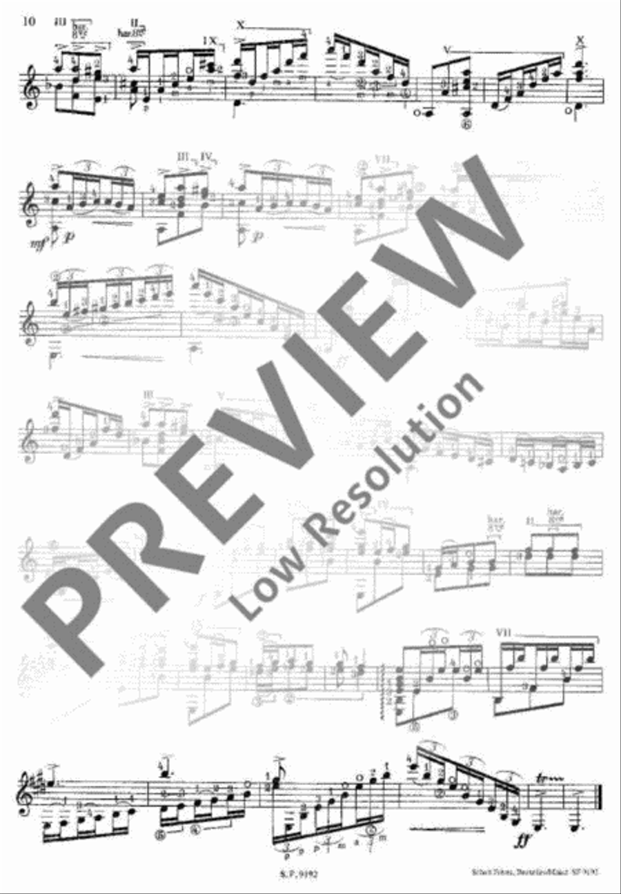 Petite Suite Petite Suite Classical Guitar scores gallery preview page 11
