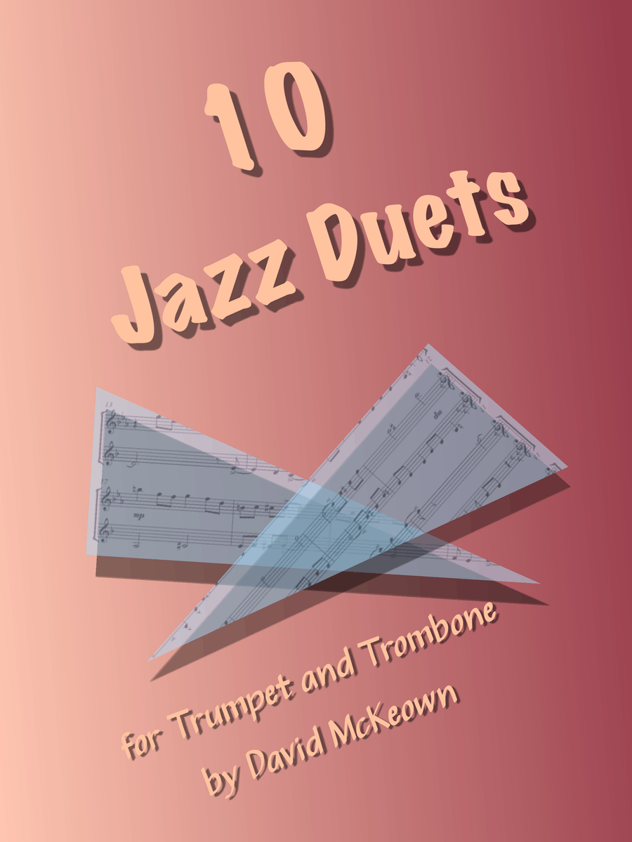 10 Jazz Duets for Trumpet and Trombone Brass Duet scores gallery preview page 1