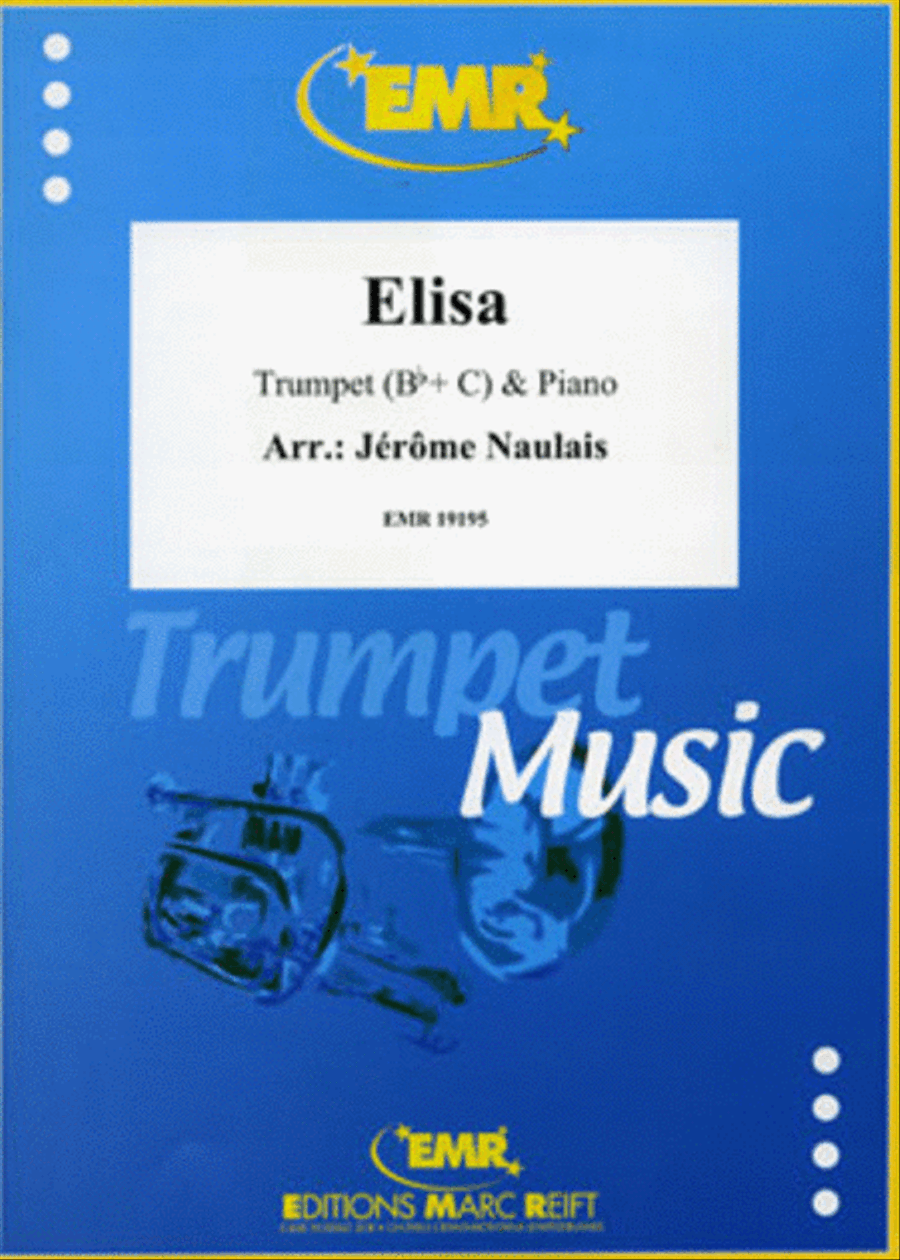 Elisa Trumpet Solo scores gallery preview page 1
