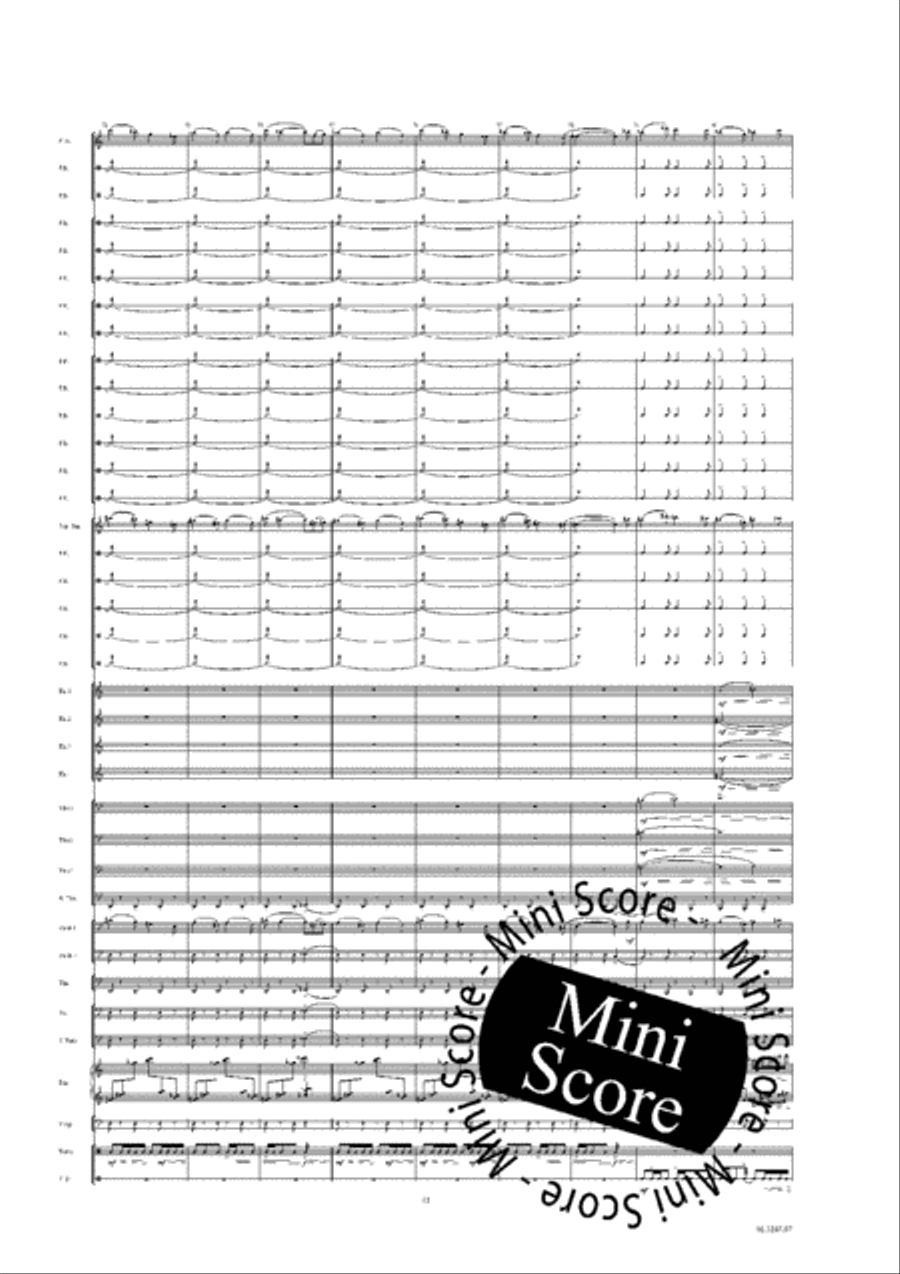 Eli, Eli Eli, Eli Concert Band scores gallery preview page 15