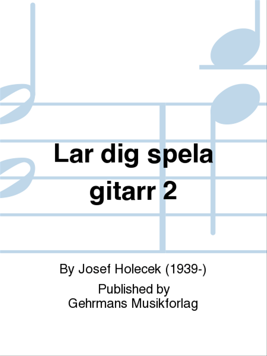 Lar dig spela gitarr 2 Guitar scores gallery preview page 1