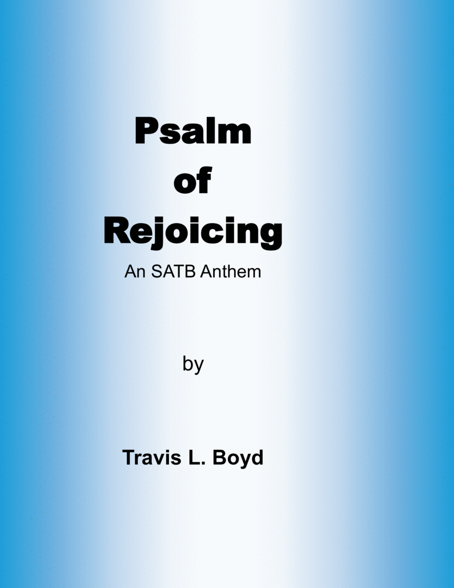 Psalm of Rejoicing image number null